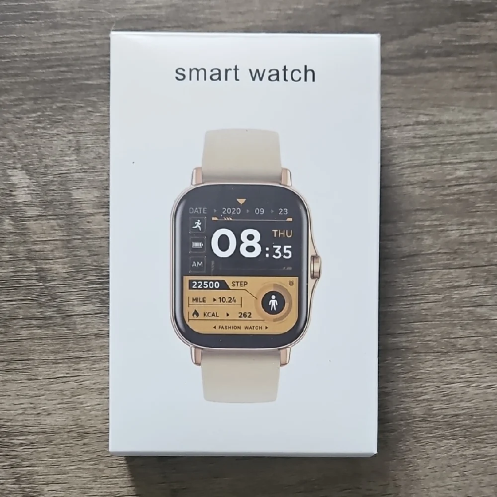 Black Smartwatch with Bluetooth Calling